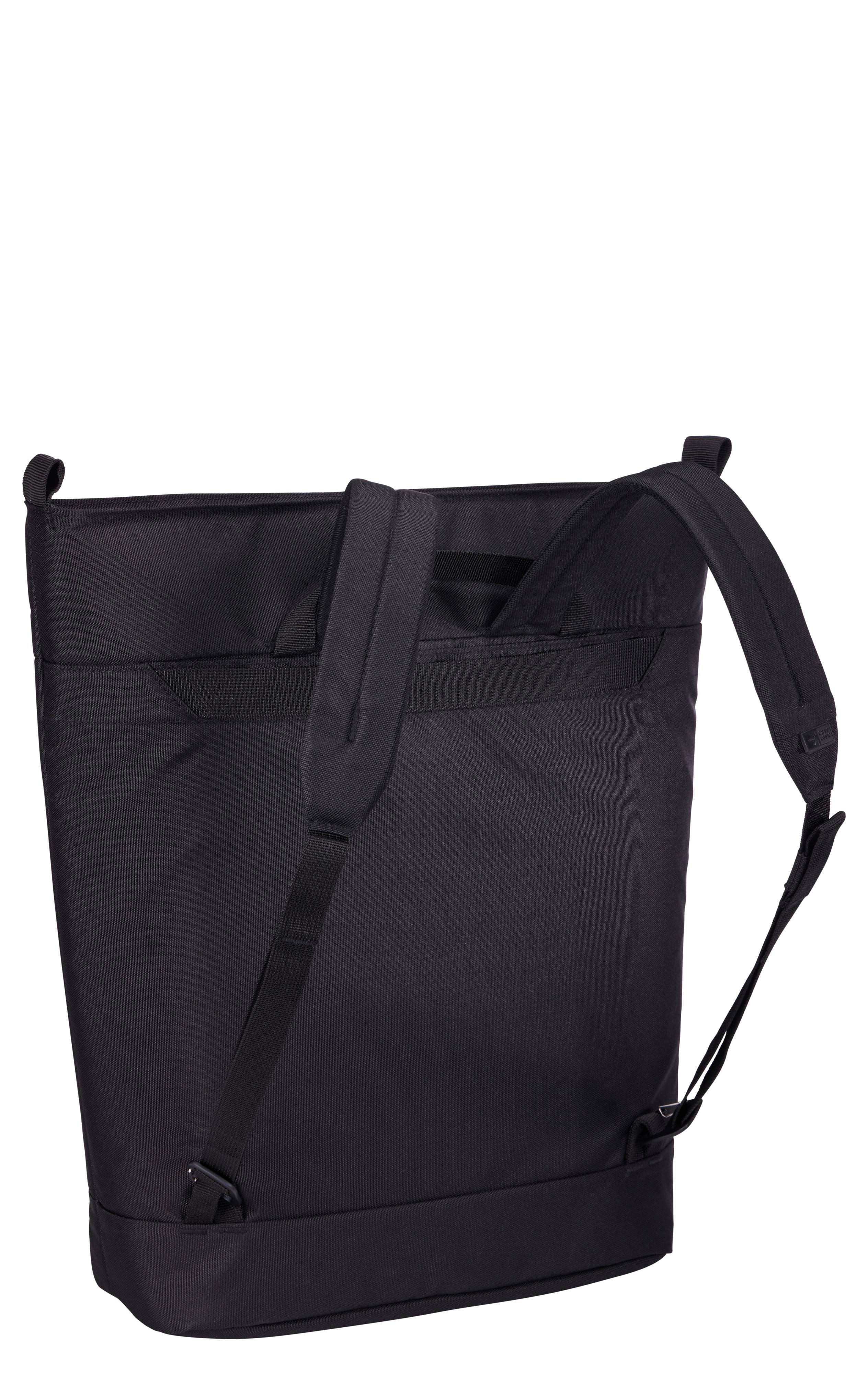 Rca Informatique - image du produit : INVIT116 BLACK INVIGO ECO CONVERTIBLE TOTE