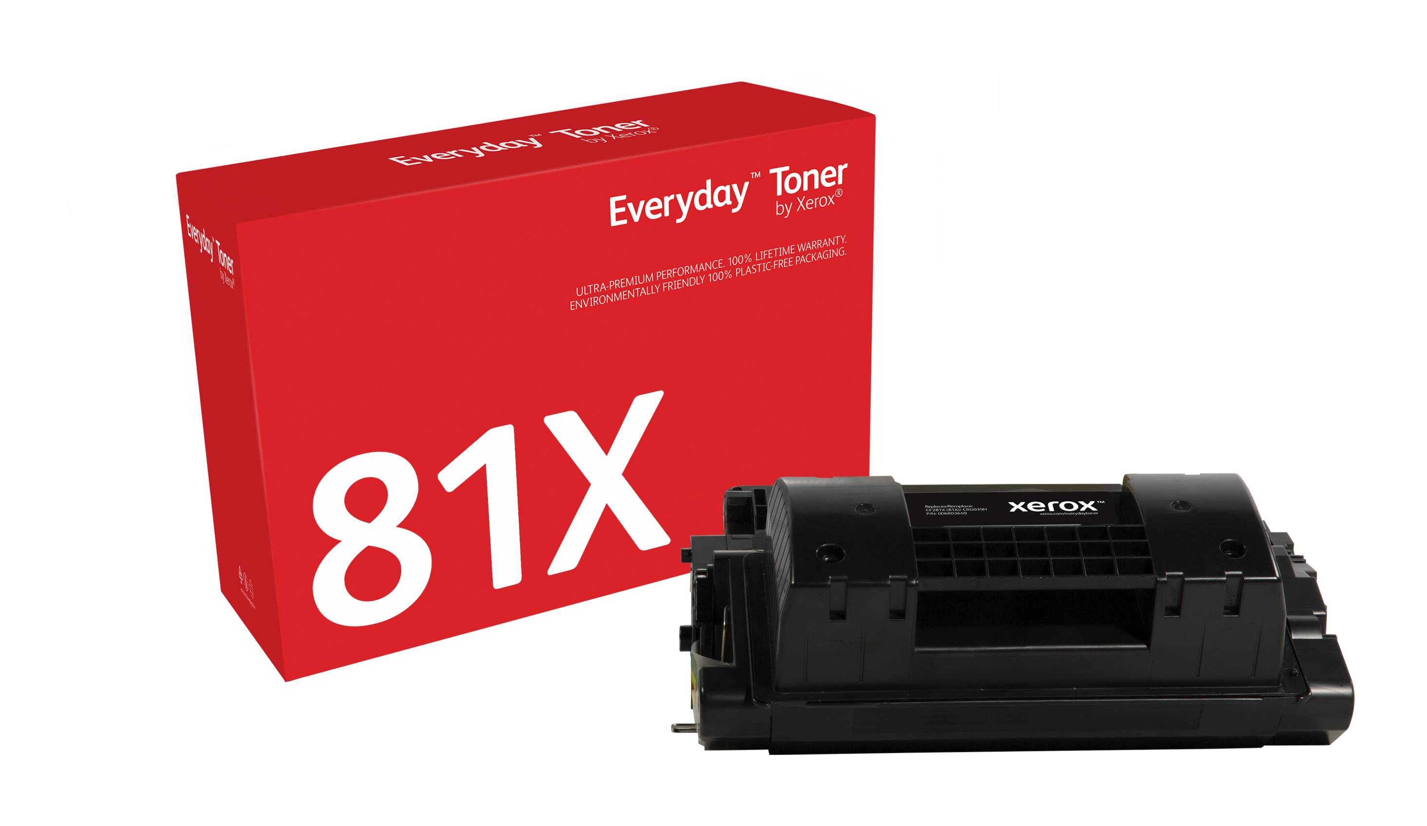 Rca Informatique - Image du produit : HIGH YIELD BLACK TONER CARTRIDGE LIKE HP 81X FOR