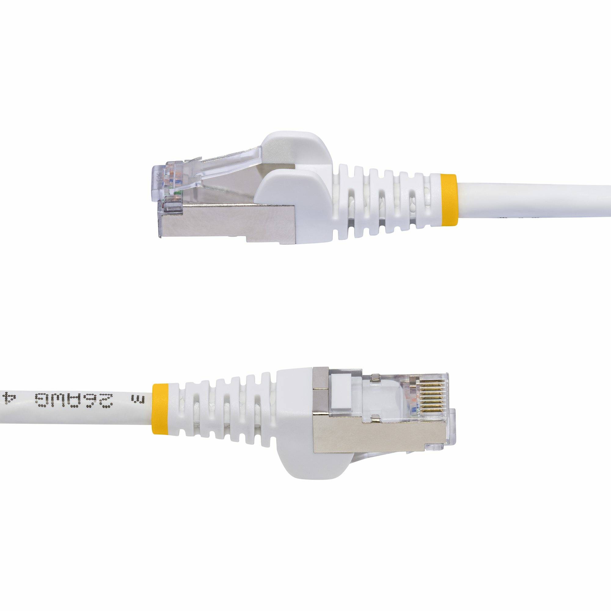 Rca Informatique - image du produit : CAT8 ETHERNET CABLE WHITE 25G/40G S/FTP LSZH 100W POE