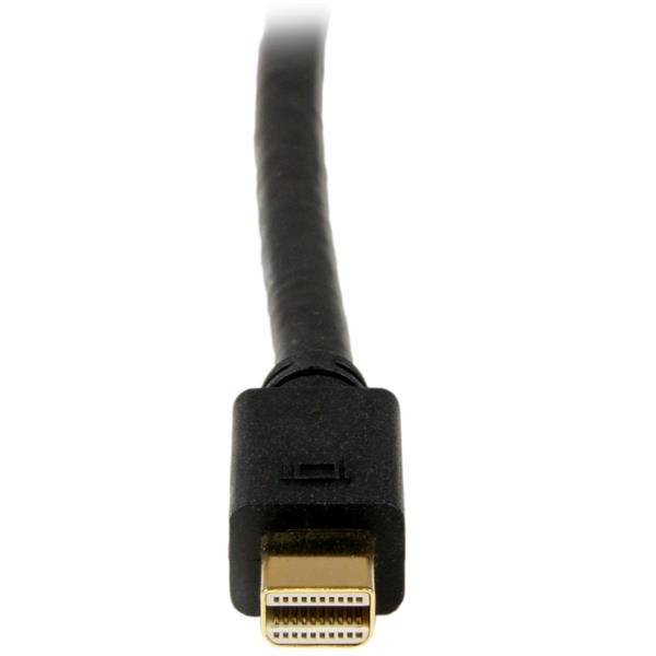 Rca Informatique - image du produit : ADAPTATEUR MINI DISPLAYPORT VERS DVI-D CABLE NOIR 18 M