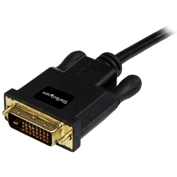 Rca Informatique - image du produit : ADAPTATEUR MINI DISPLAYPORT VERS DVI-D CABLE NOIR 18 M