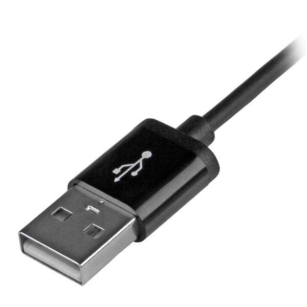 Rca Informatique - image du produit : 1M BLACK APPLE 8-PIN LIGHTNING TO USB CABLE IPHONE IPOD IPAD