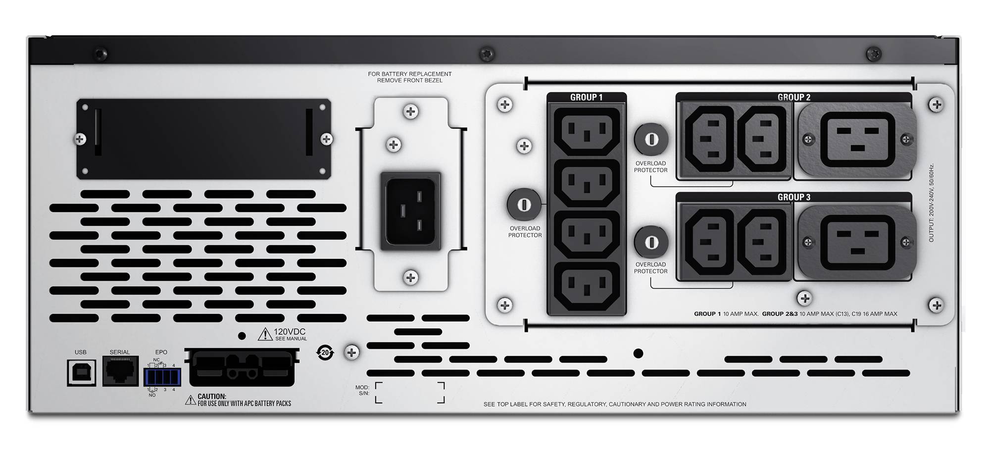 Rca Informatique - image du produit : SMART-UPS X 2200VA LCD RM/TOWER IN IN