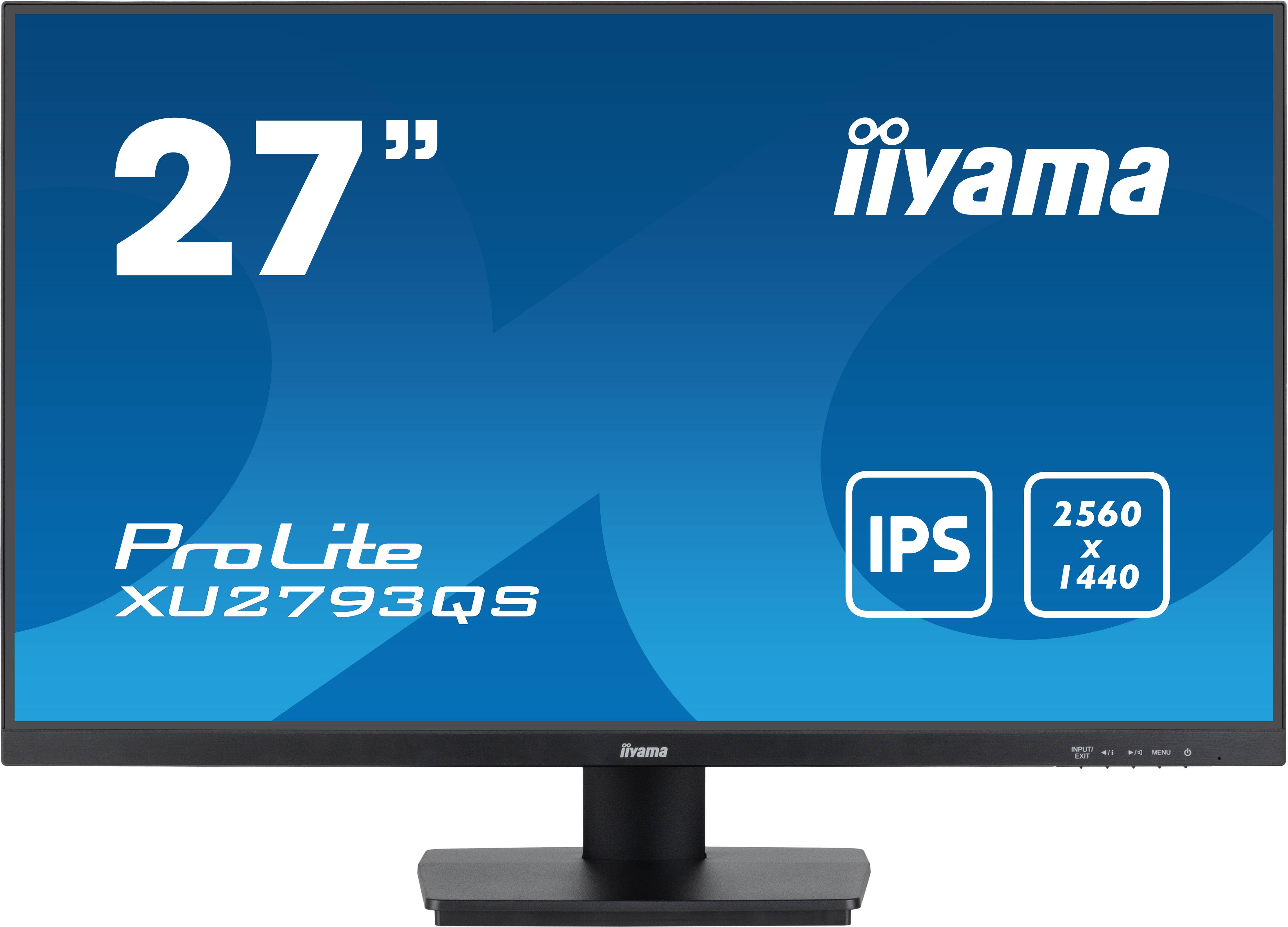 Rca Informatique - Image du produit : 27IN ULTRA INCE IPS PANEL 2560X1440 100HZ 1MS 250CD/M2 130