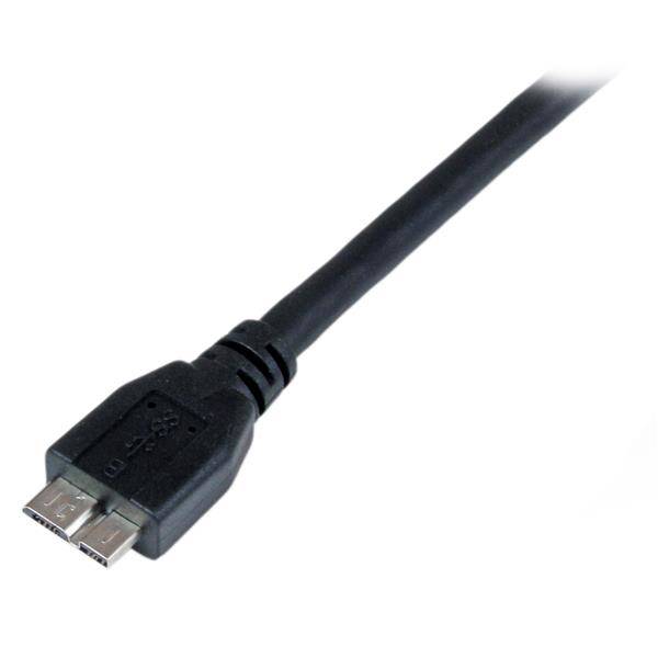 Rca Informatique - image du produit : 1M CERTIFIED SUPERSPEED USB 3 A TO MICRO B CABLE CORD - M/M