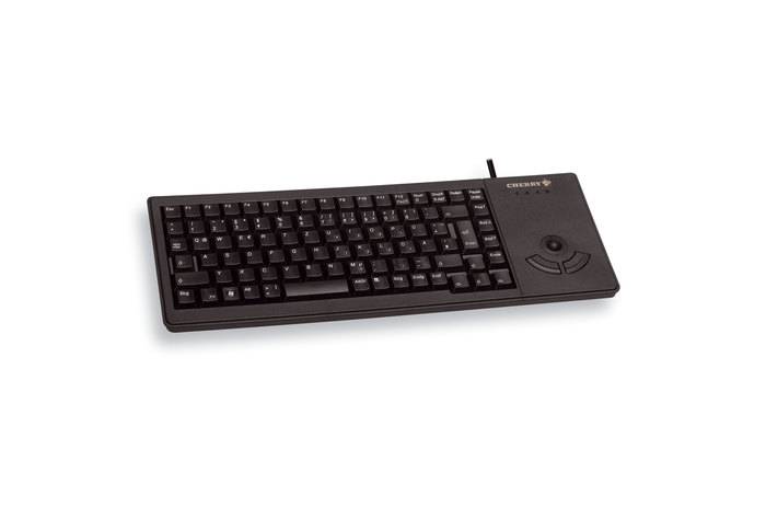 Rca Informatique - image du produit : XS TRACKBALL KEYBOARD BLACK USB