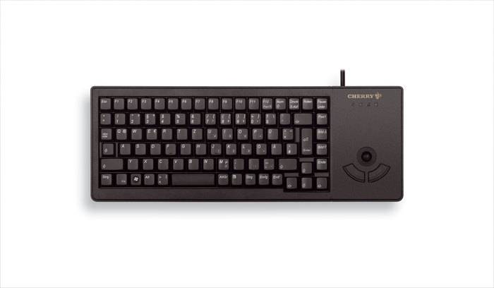 Rca Informatique - Image du produit : XS TRACKBALL KEYBOARD BLACK USB