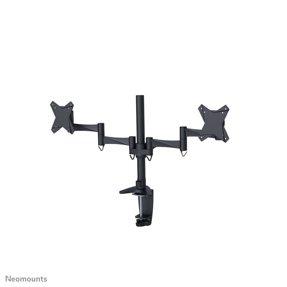 Rca Informatique - image du produit : DESK MOUNT DUAL 10-27IN BLACK 10-24IN BLACK