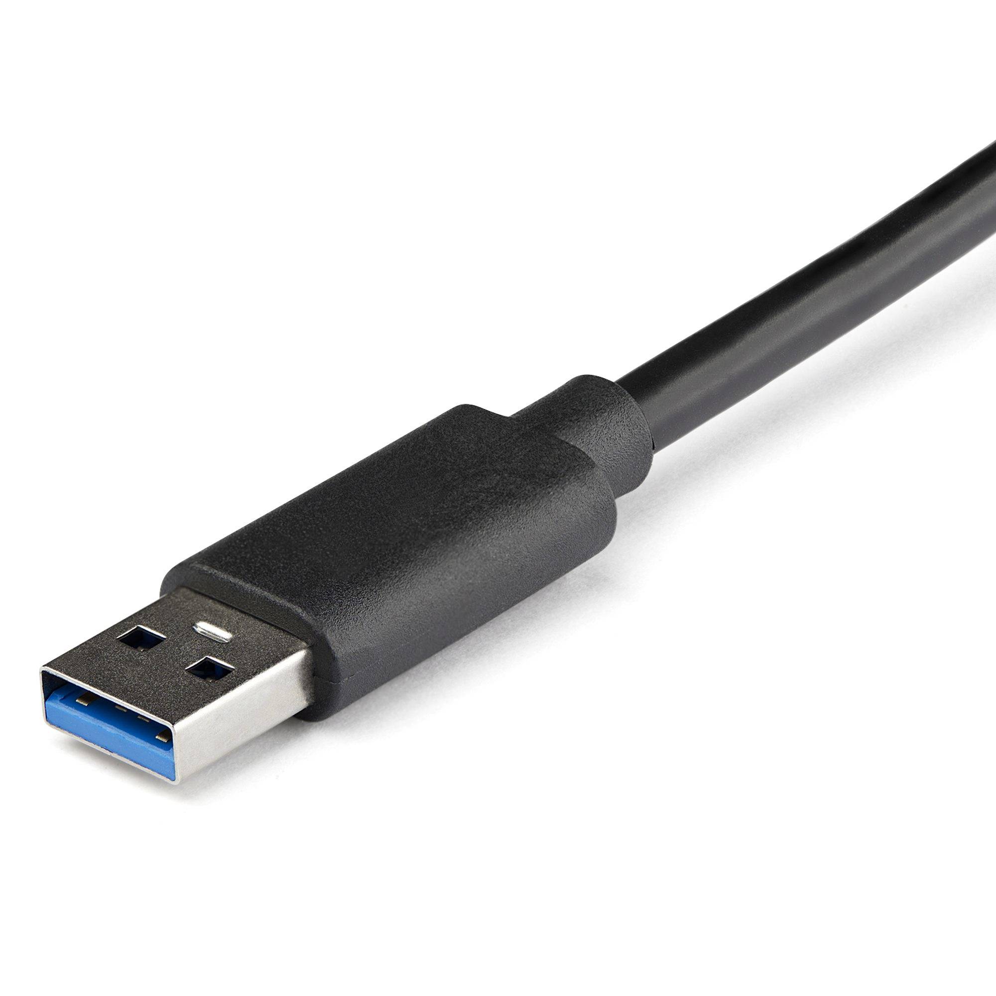 Rca Informatique - image du produit : USB 3 2 PORT GIGABIT ETHERNET LAN ADAPTER - 10/100/1000