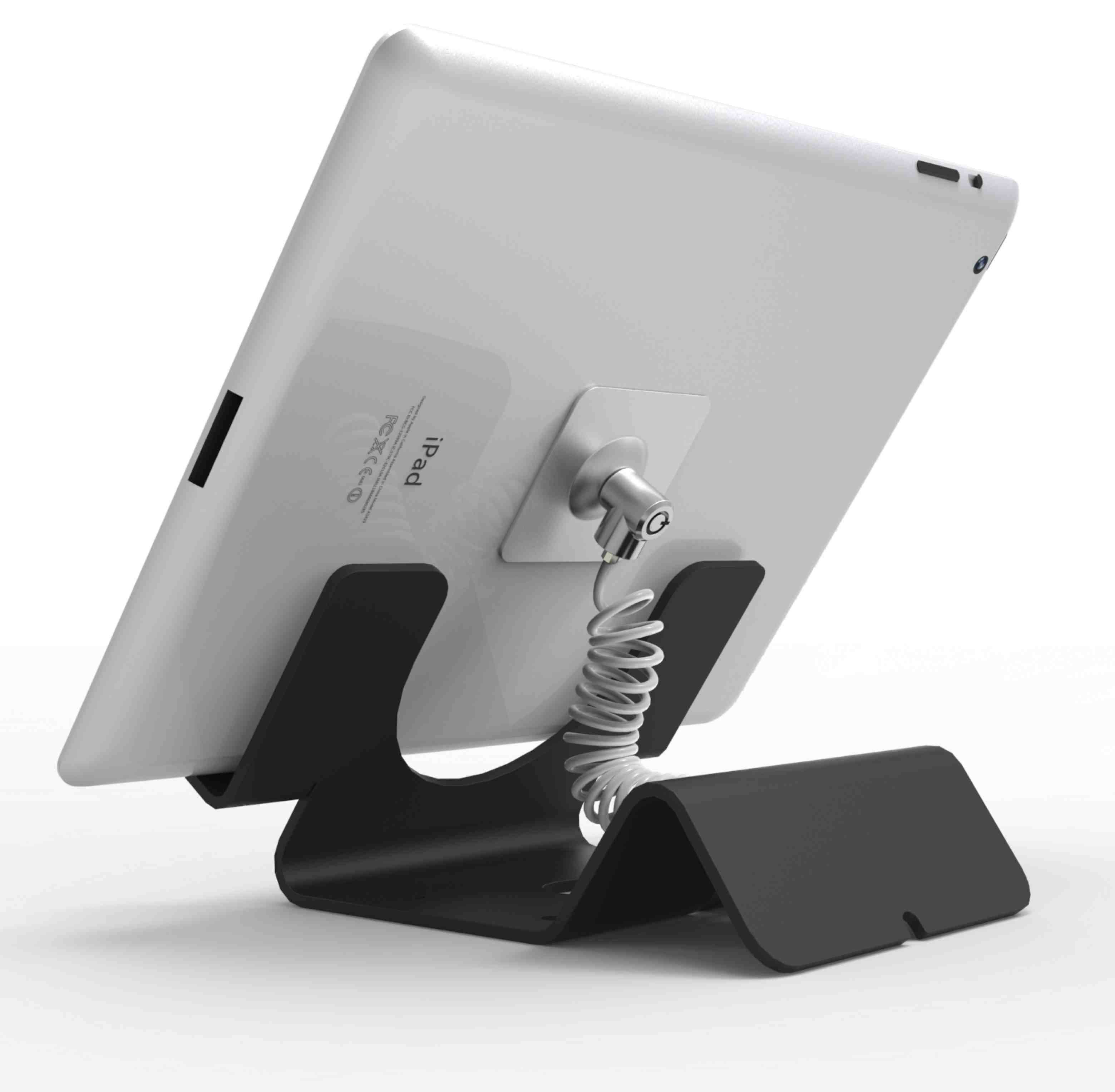 Rca Informatique - image du produit : UNIVERSAL TABLET LOCK STAND TABLETS AND SMARTPHONES