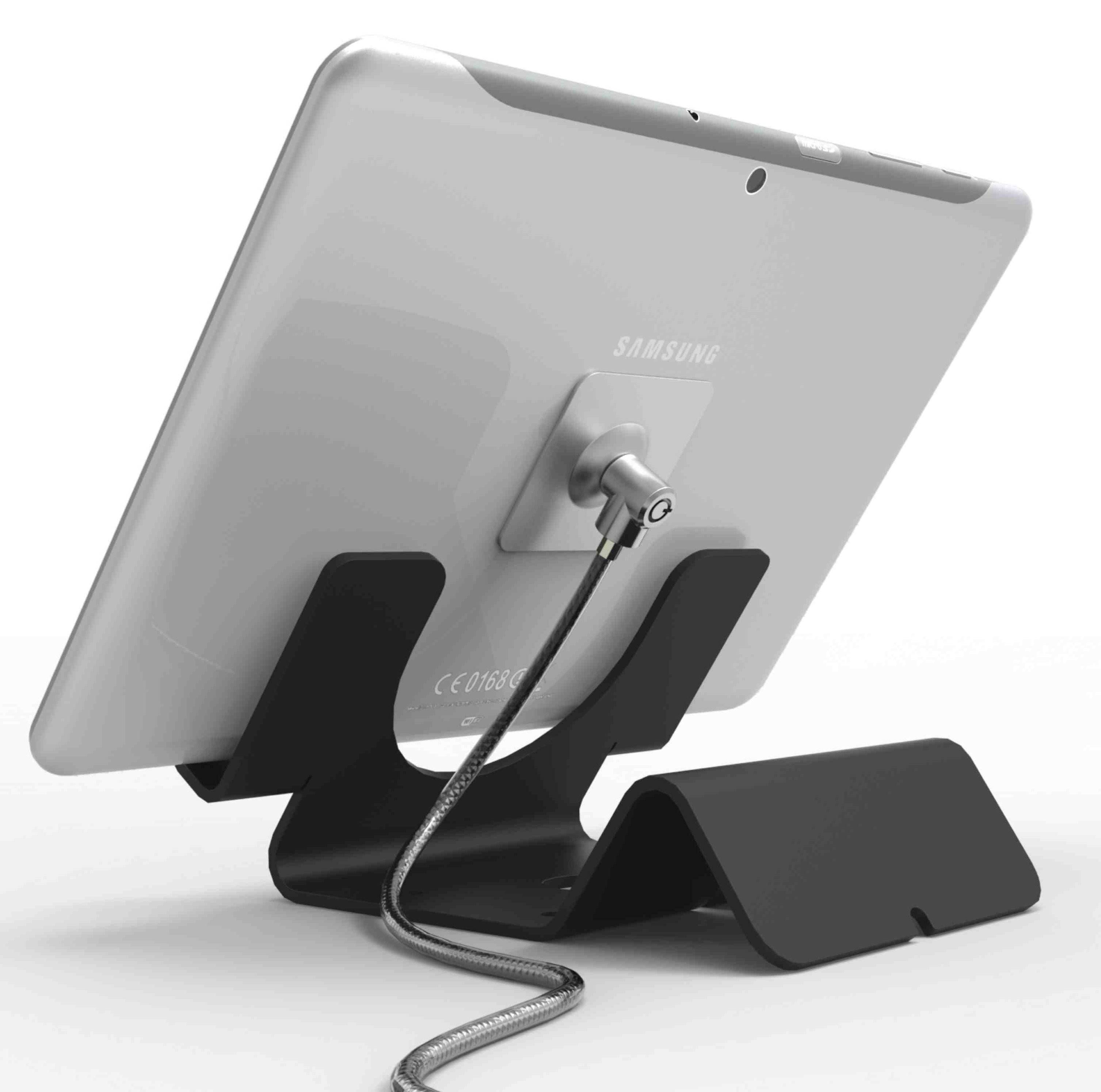 Rca Informatique - image du produit : UNIVERSAL TABLET LOCK STAND TABLETS AND SMARTPHONES