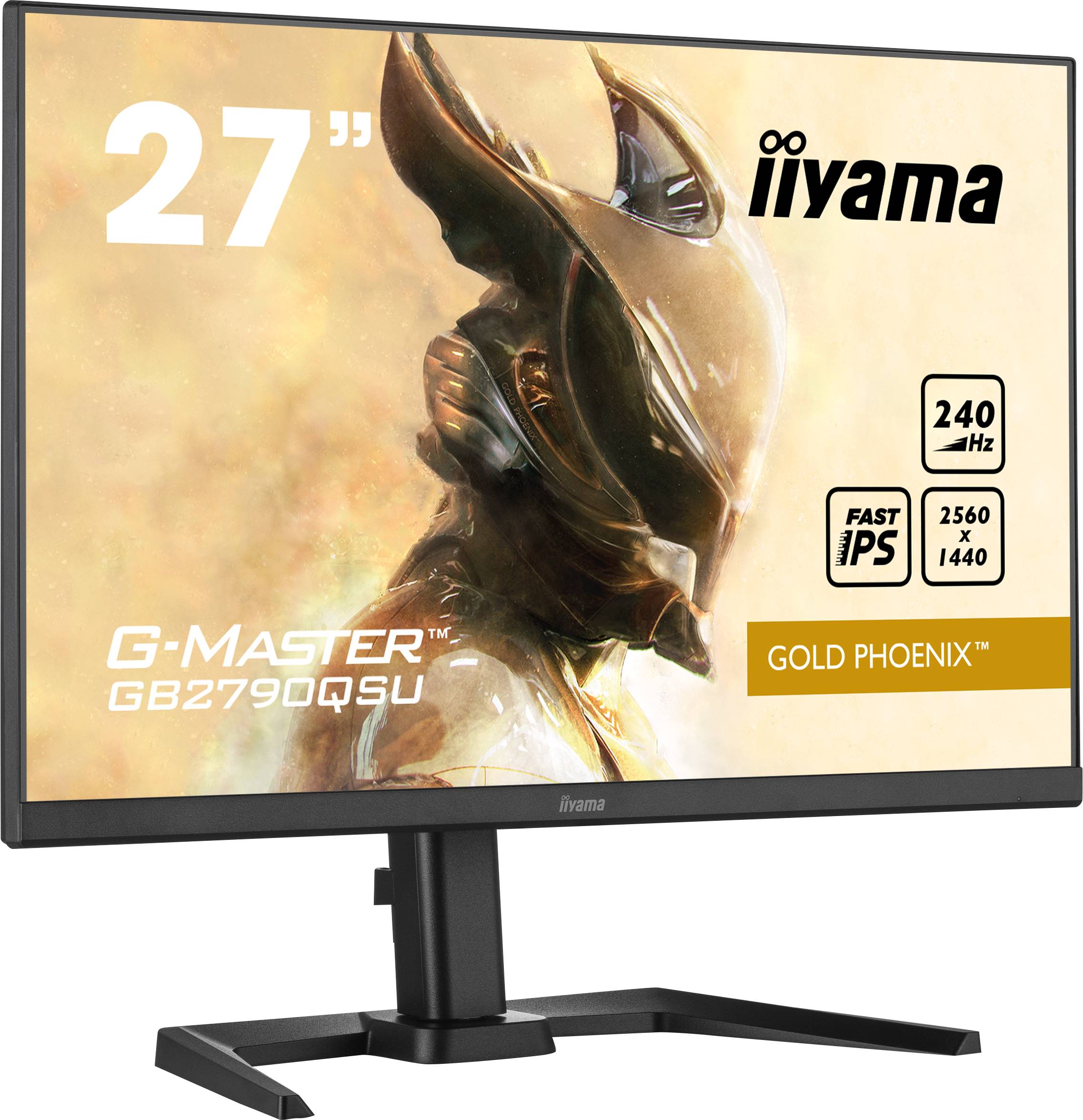 Rca Informatique - image du produit : GB2790QSU-B5 27IN IPS WQHD 240HZ/400CD/HDMI/DP/2USB/HAS