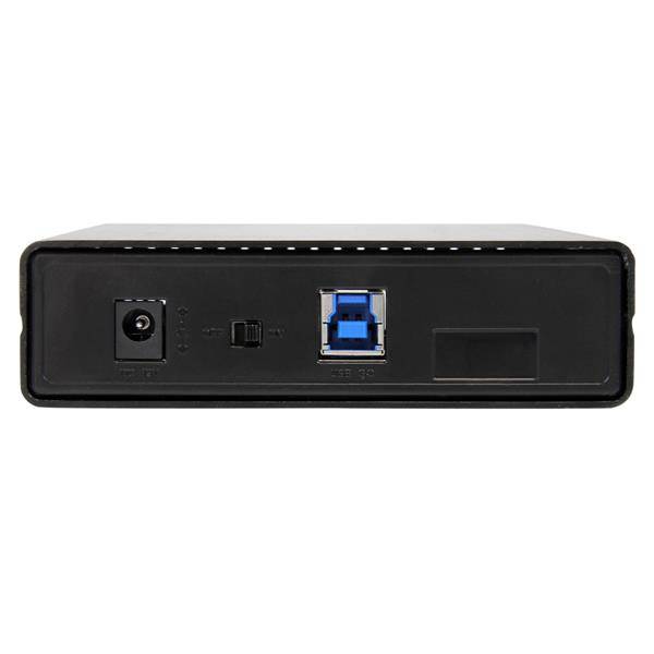 Rca Informatique - image du produit : BOITIER EXTERNE POUR DISQUE DUR 3.5 SATA III SUR PORT USB 3.0