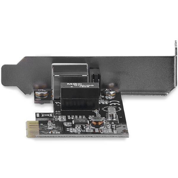 Rca Informatique - image du produit : 1PORT LOW PROFILE PCI EXPRESS GIGABIT SERVER ADAPTER LAN CARD