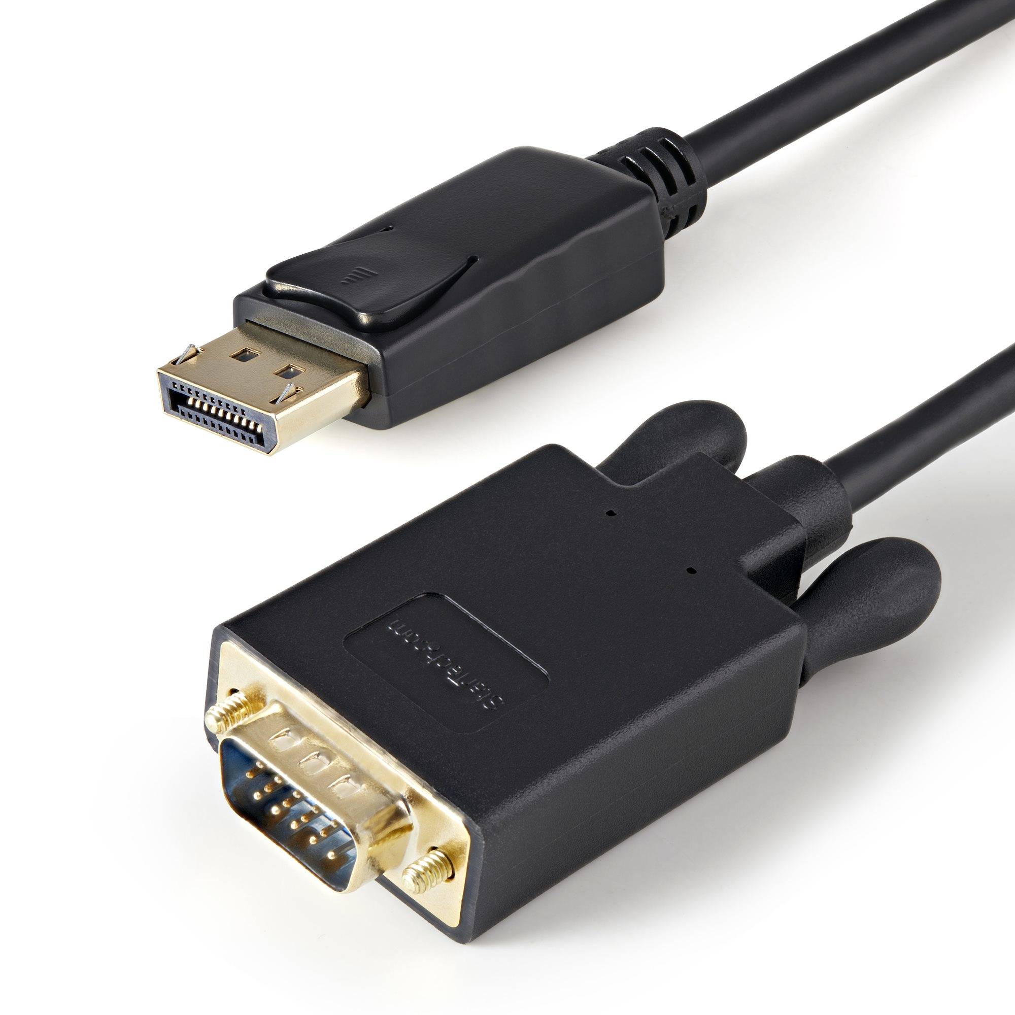 Rca Informatique - Image du produit : ADAPTATEUR DISPLAYPORT VERS VGA CABLE NOIR 91CM