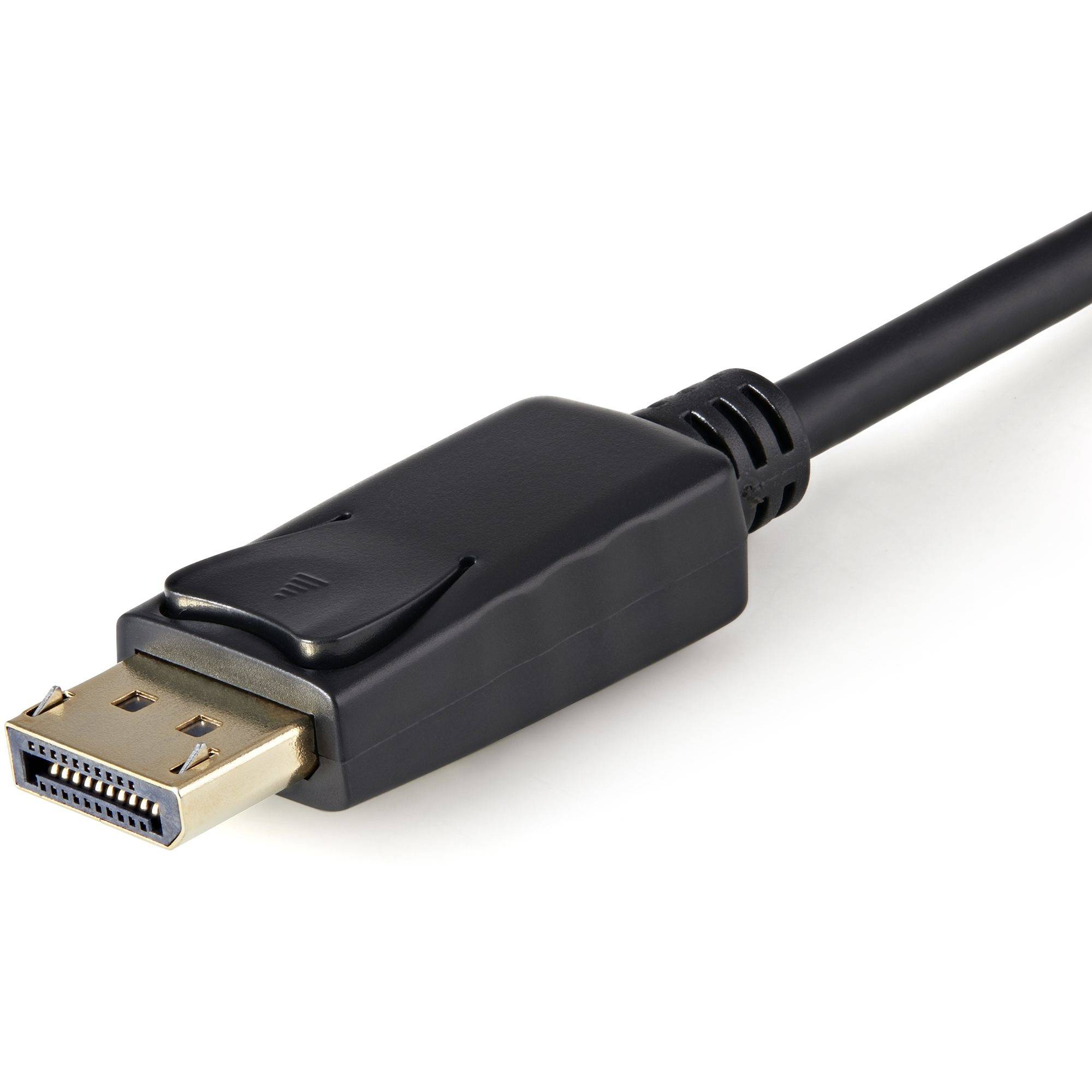 Rca Informatique - image du produit : ADAPTATEUR DISPLAYPORT VERS VGA CABLE NOIR 91CM