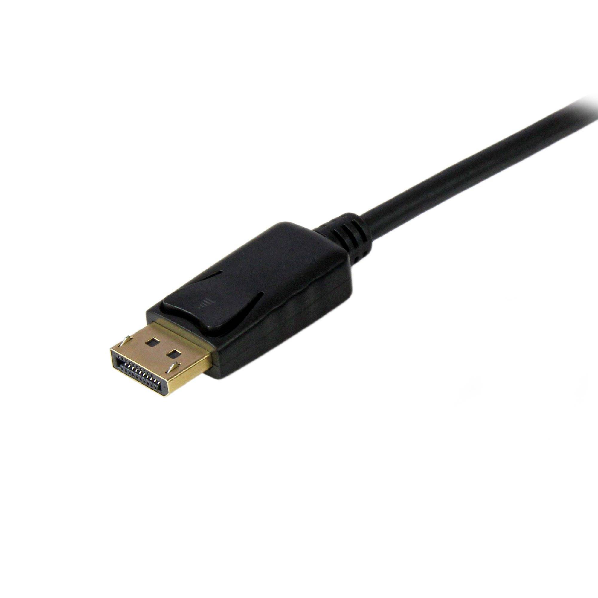 Rca Informatique - image du produit : 10FT DISPLAYPORT TO VGA ADAPTER CONVERTER - DP TO VGA - BLACK