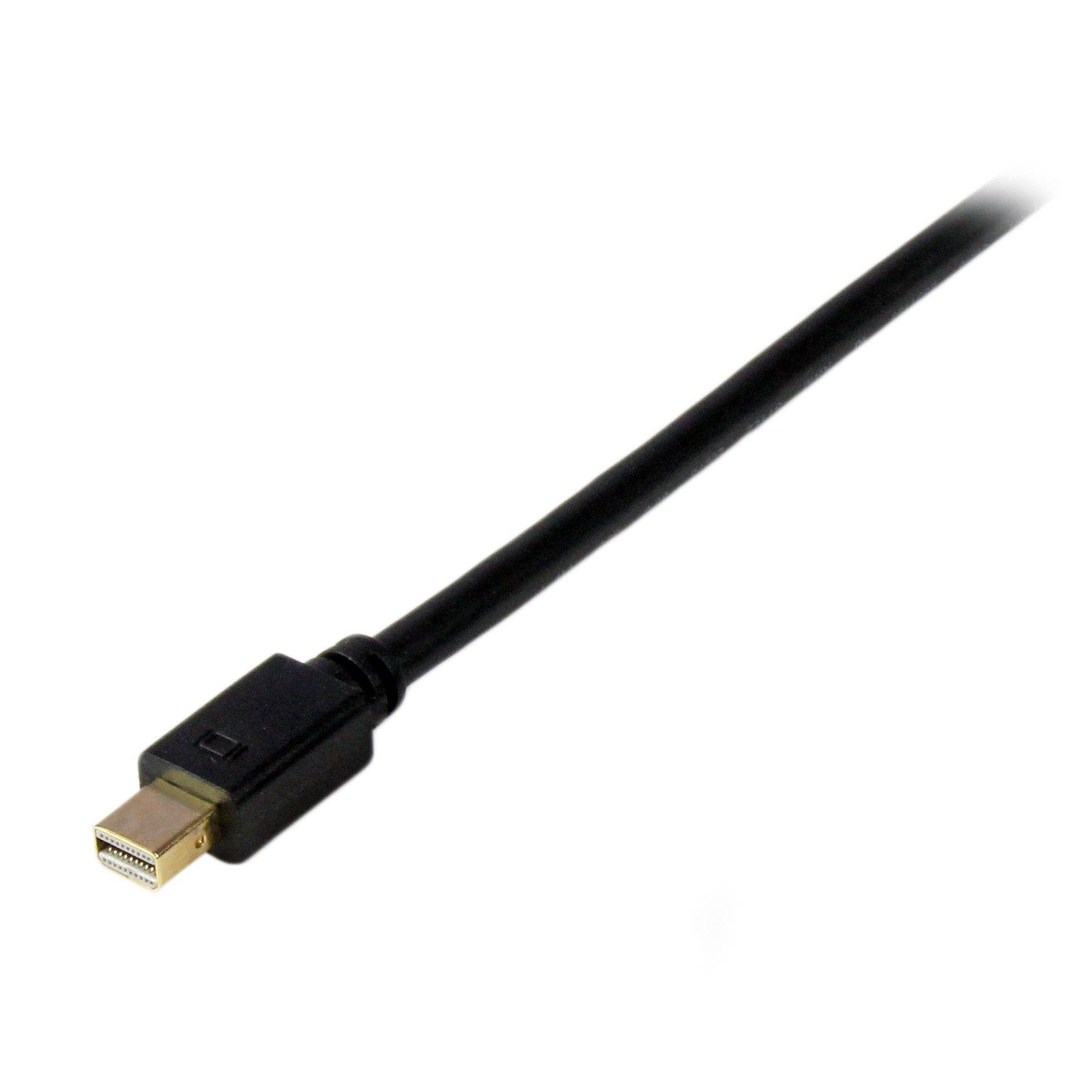 Rca Informatique - image du produit : ADAPTATEUR MINI DISPLAYPORT VERS VGA CABLE NOIR 18M