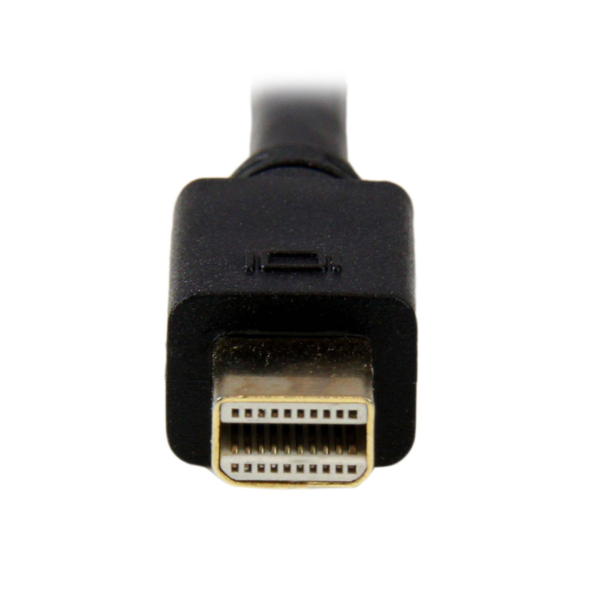 Rca Informatique - image du produit : ADAPTATEUR MINI DISPLAYPORT VERS VGA CABLE NOIR 18M