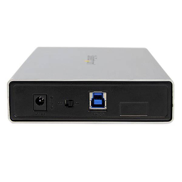 Rca Informatique - image du produit : BOITIER EXTERNE POUR DISQUE DUR 3.5 SATA III SUR PORT USB 3.0