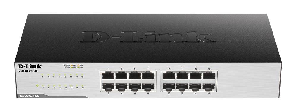 Rca Informatique - Image du produit : 16-PORT GIGABIT ETHERNET EASY DESKTOP SWITCH