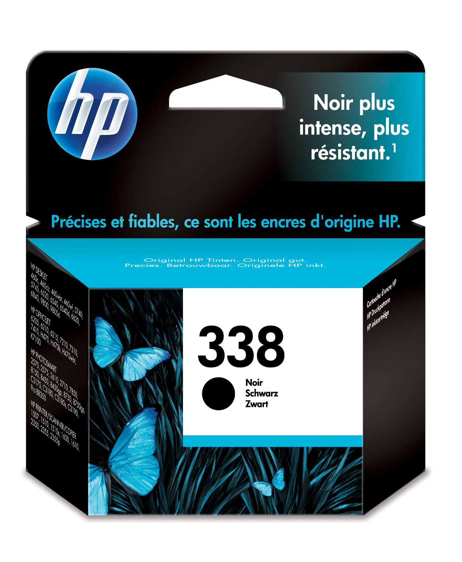 Rca Informatique - image du produit : INK CARTRIDGE NO 338 BLACK DE/FR/BE/NL/UK/SE