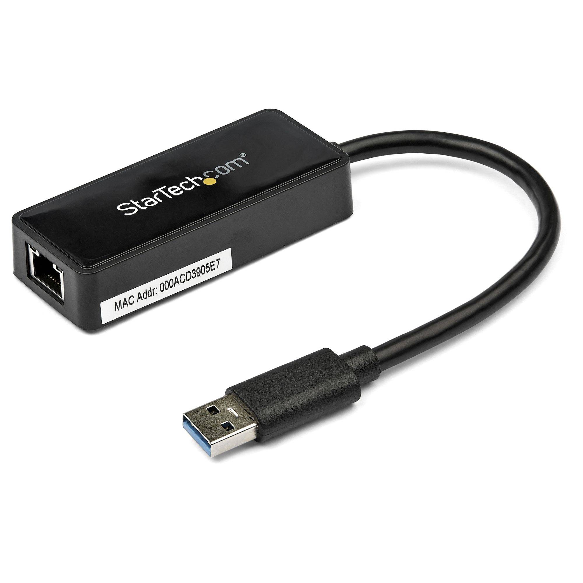 Rca Informatique - image du produit : USB 3.0 10/100/1000 GIGABIT LAN ADAPTER - EXTERNAL NETWORK CARD