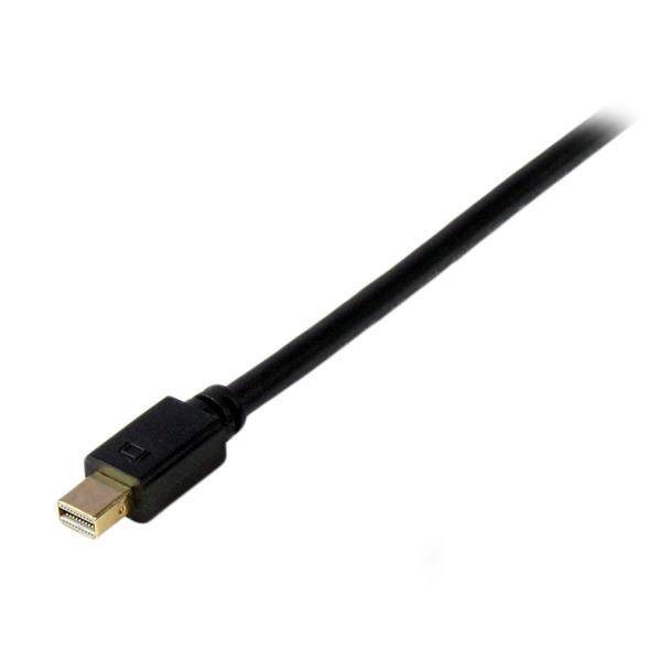 Rca Informatique - image du produit : 10FT MINI DISPLAYPORT TO VGA ADAPTER - MDP TO VGA - BLACK