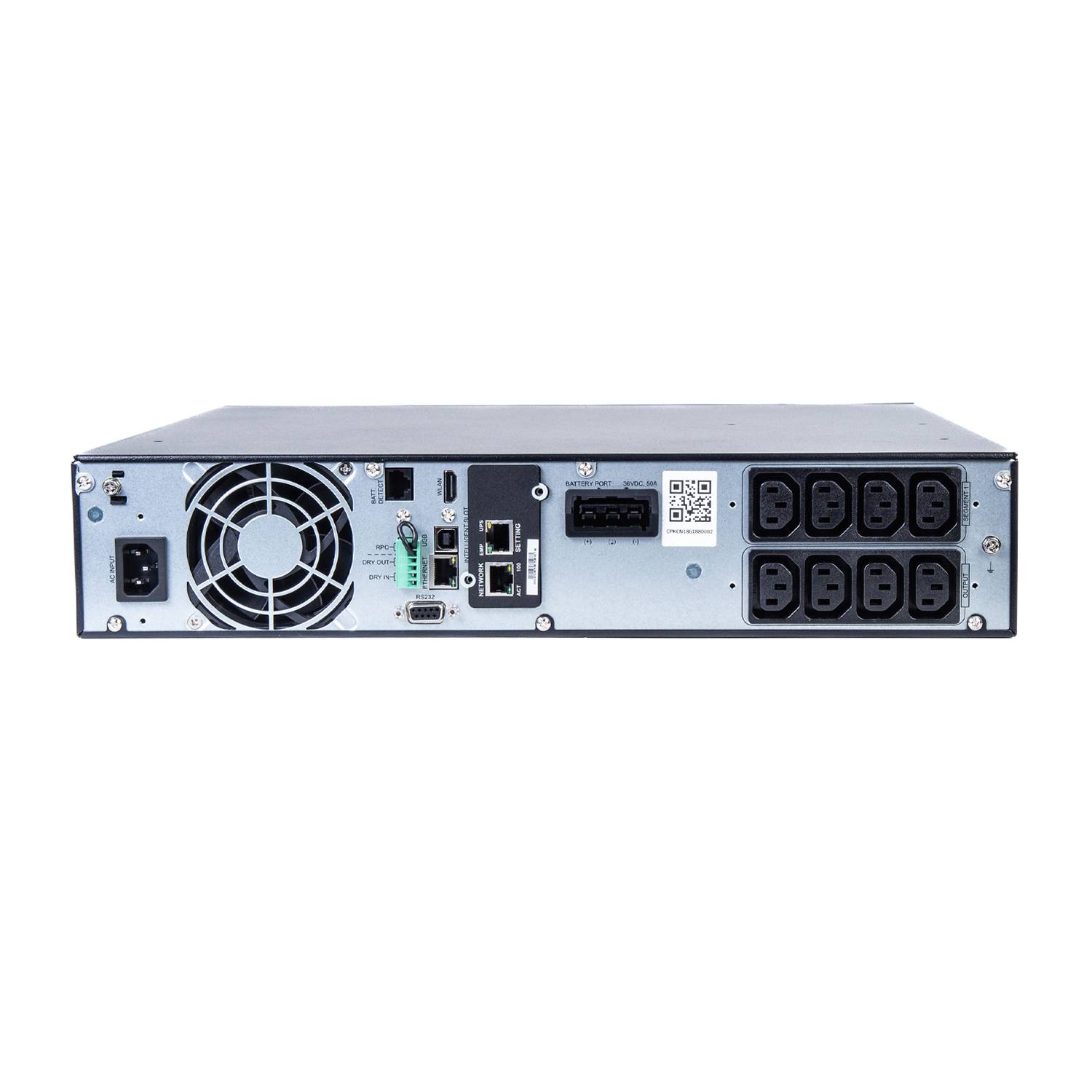 Rca Informatique - image du produit : UNITI POWER SYMPHONY ONLINE DOUBLE CONVERSION 230V 2U 1.5KVA