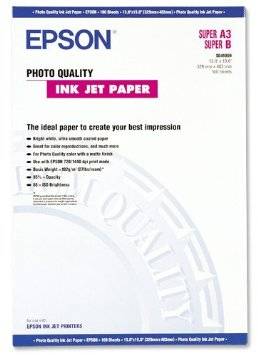 Rca Informatique - Image du produit : PAPIER COUCHE QUALITE PHOTO A3+ 100G/M 100F