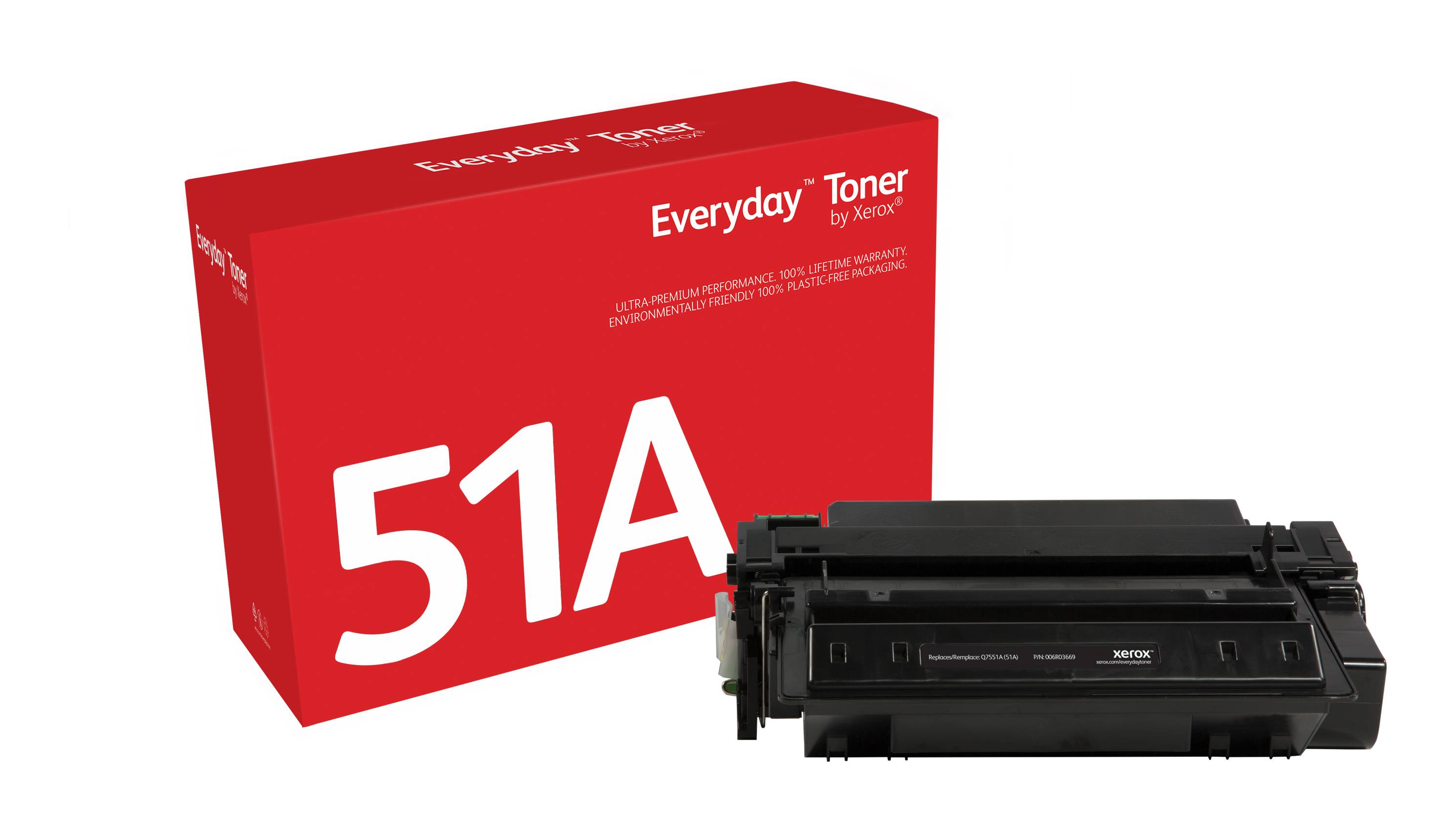 Rca Informatique - image du produit : BLACK TONER CARTRIDGE EQUIVALEN HP 51A FOR USE IN LASERJET P3005