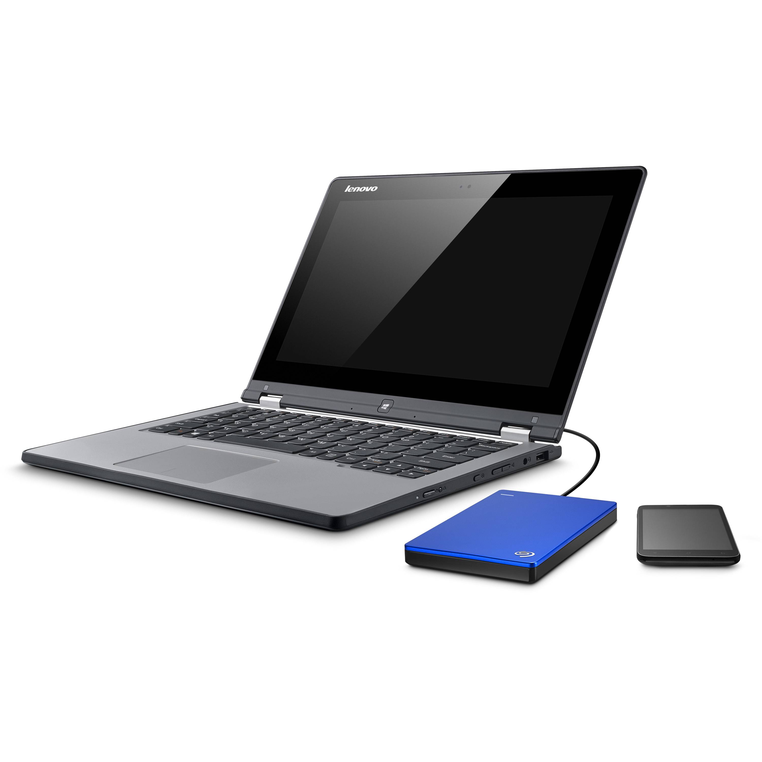 Rca Informatique - image du produit : BACKUP PLUS PORTABLE 2TB 2.5IN USB3.0 EXTERNAL HDD BLUE   IN