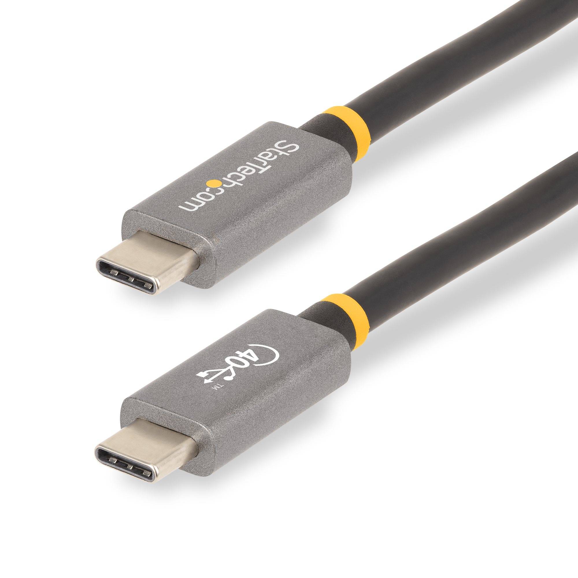 Rca Informatique - image du produit : 3FT USB4 CABLE USB-IF CERTIFIED THUNDERBOLT 4/3 OVER USB TYPE-C