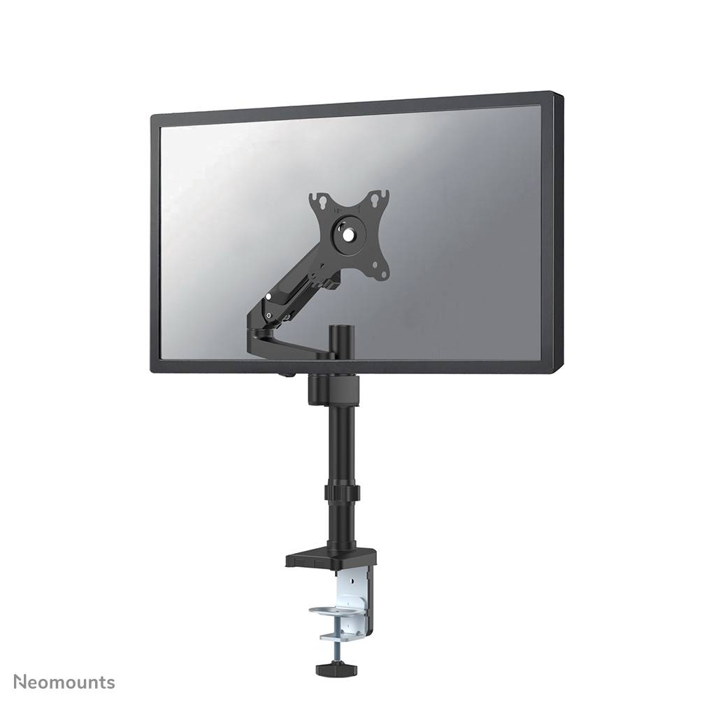 Rca Informatique - image du produit : NEWSTAR DESK POLE MOUNT (CLAMP/GROMMET) BLACK 17-27IN