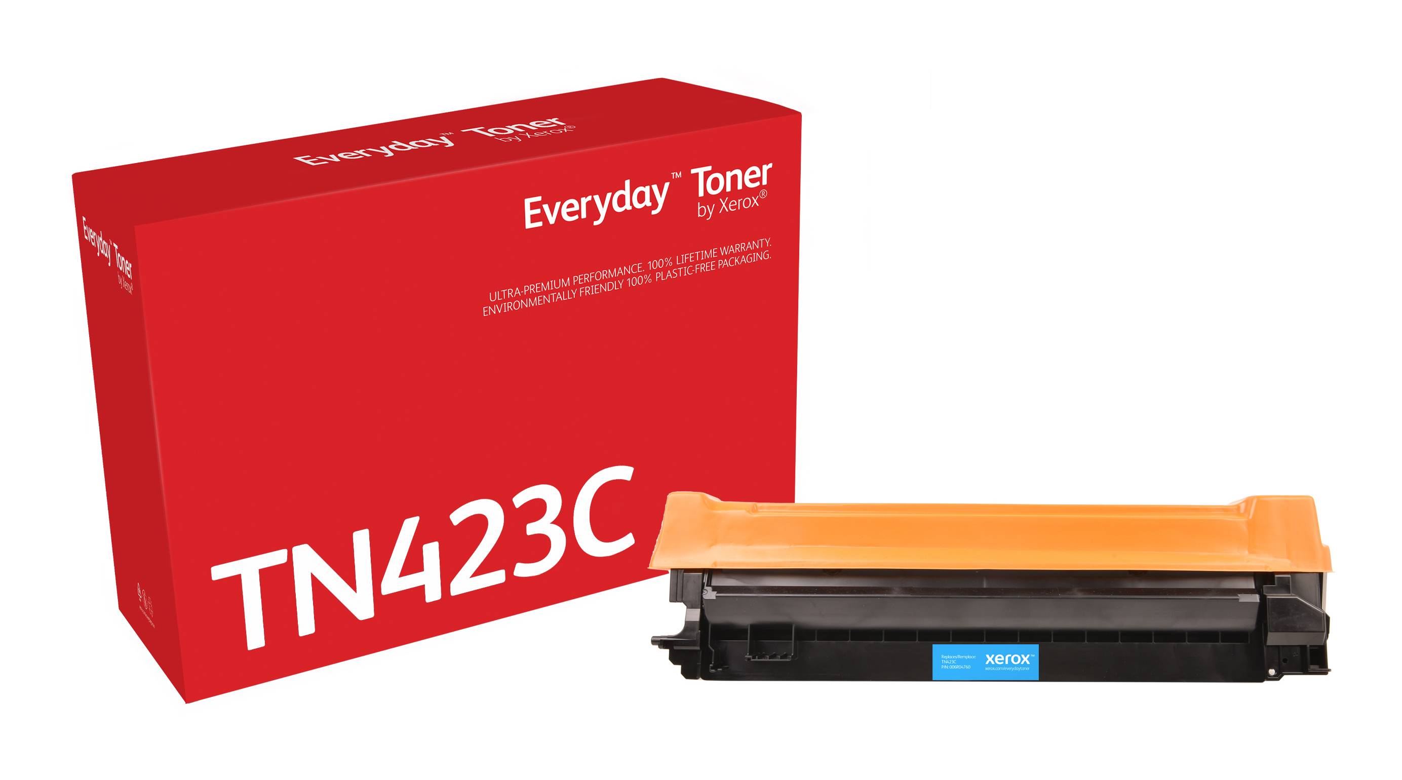 Rca Informatique - image du produit : EVERYDAY CYAN TONER COMPATIBLE WITH TN-421C HIGH CAPACITY