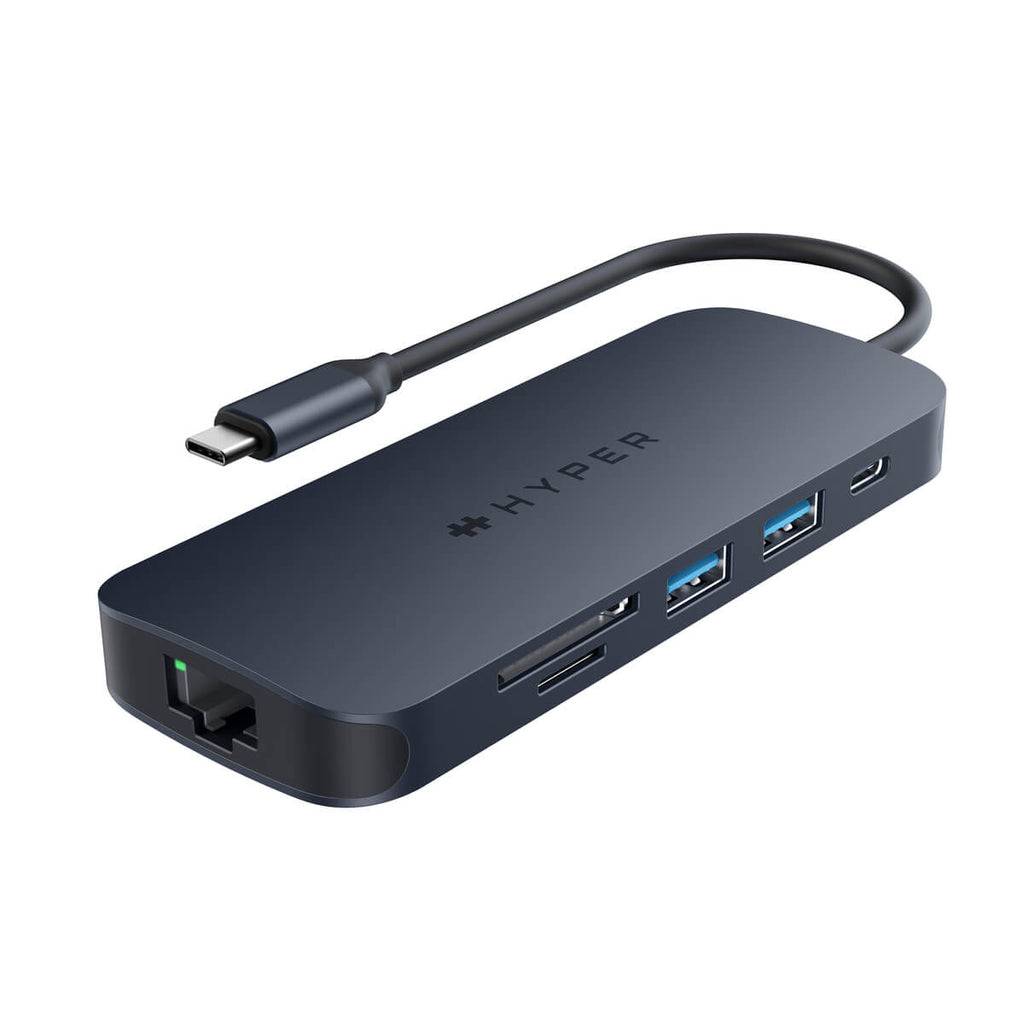 Rca Informatique - Image du produit : HYPERDRIVE ECOSMART GEN.2 UNIVERSAL USB-C 8-IN-1 HUB 140W