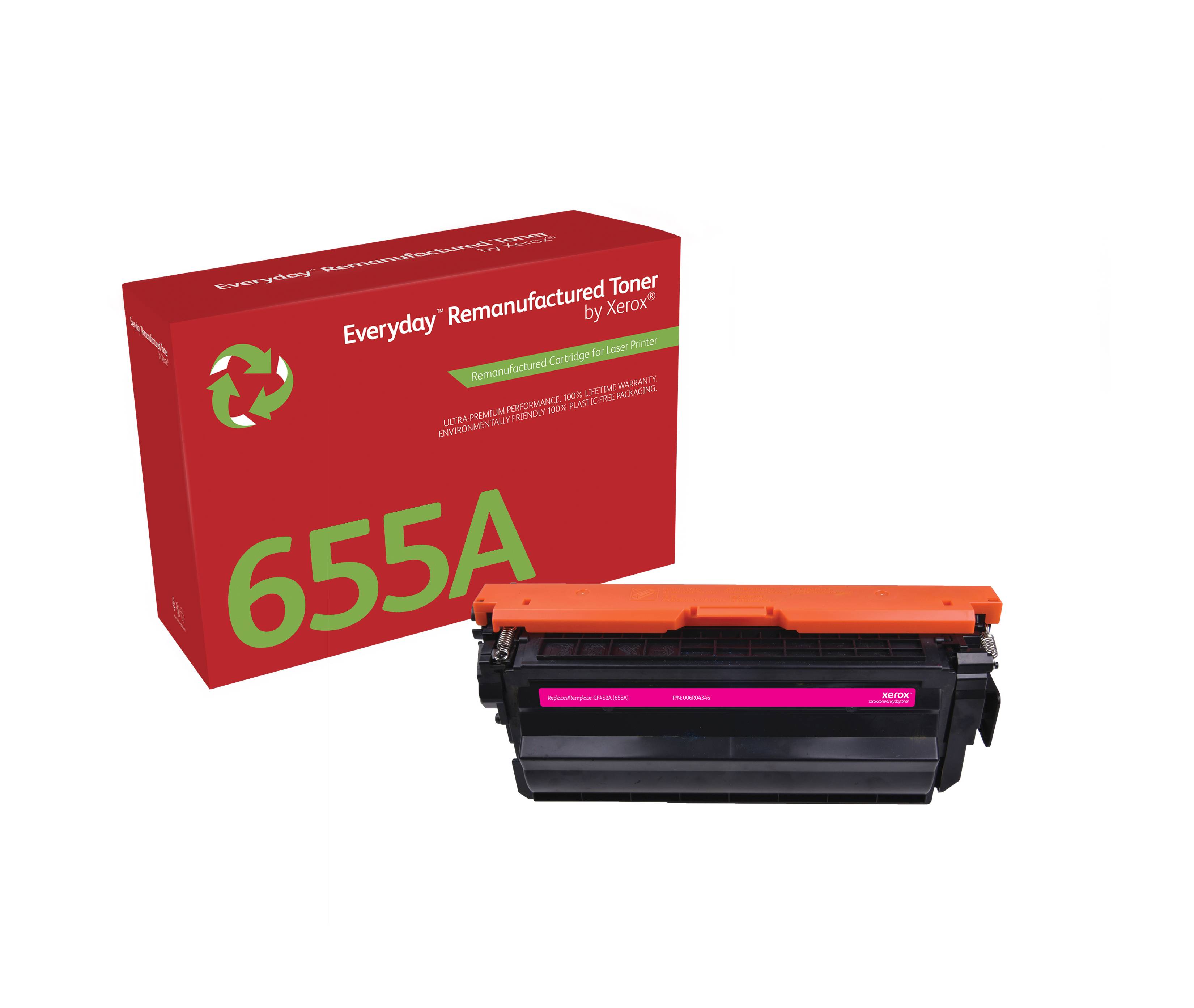 Rca Informatique - Image du produit : EVERYDAY MAGENTA TONER COMPATIBLE WITH HP 655A (CF453A)