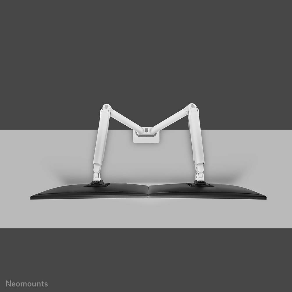 Rca Informatique - image du produit : NEOMOUNTS SELECT DESK MOUNT DOUBLE DISPLAY (TOPFIX CLAMP/GRO