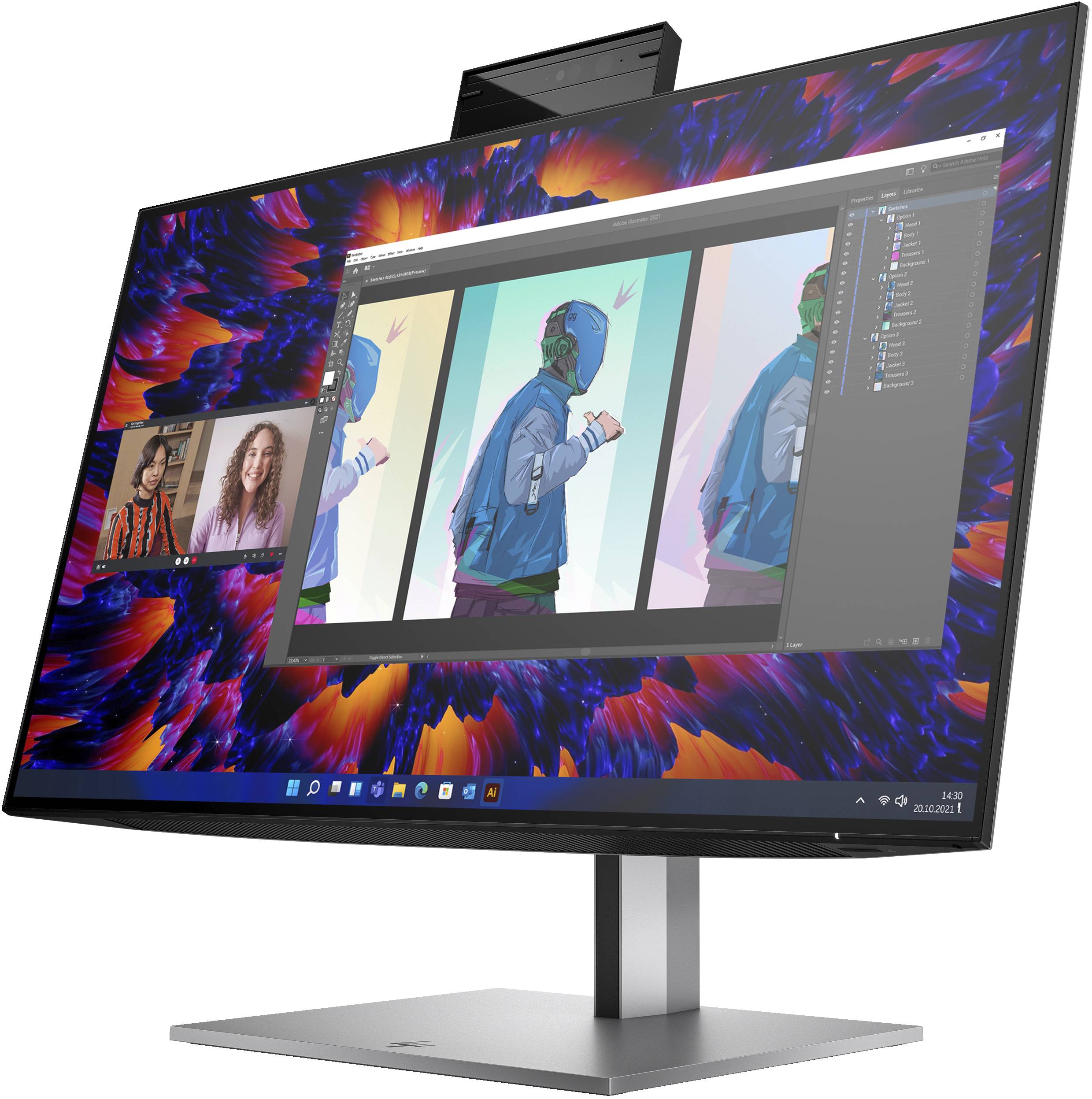 Rca Informatique - image du produit : HP Z24M G3 CONFERENCING QHD DISPLAY