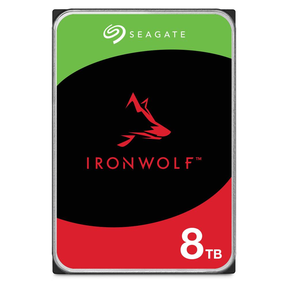 Rca Informatique - image du produit : IRONWOLF 8TB NAS 3.5IN 5400RPM 6GB/S SATA 256MB