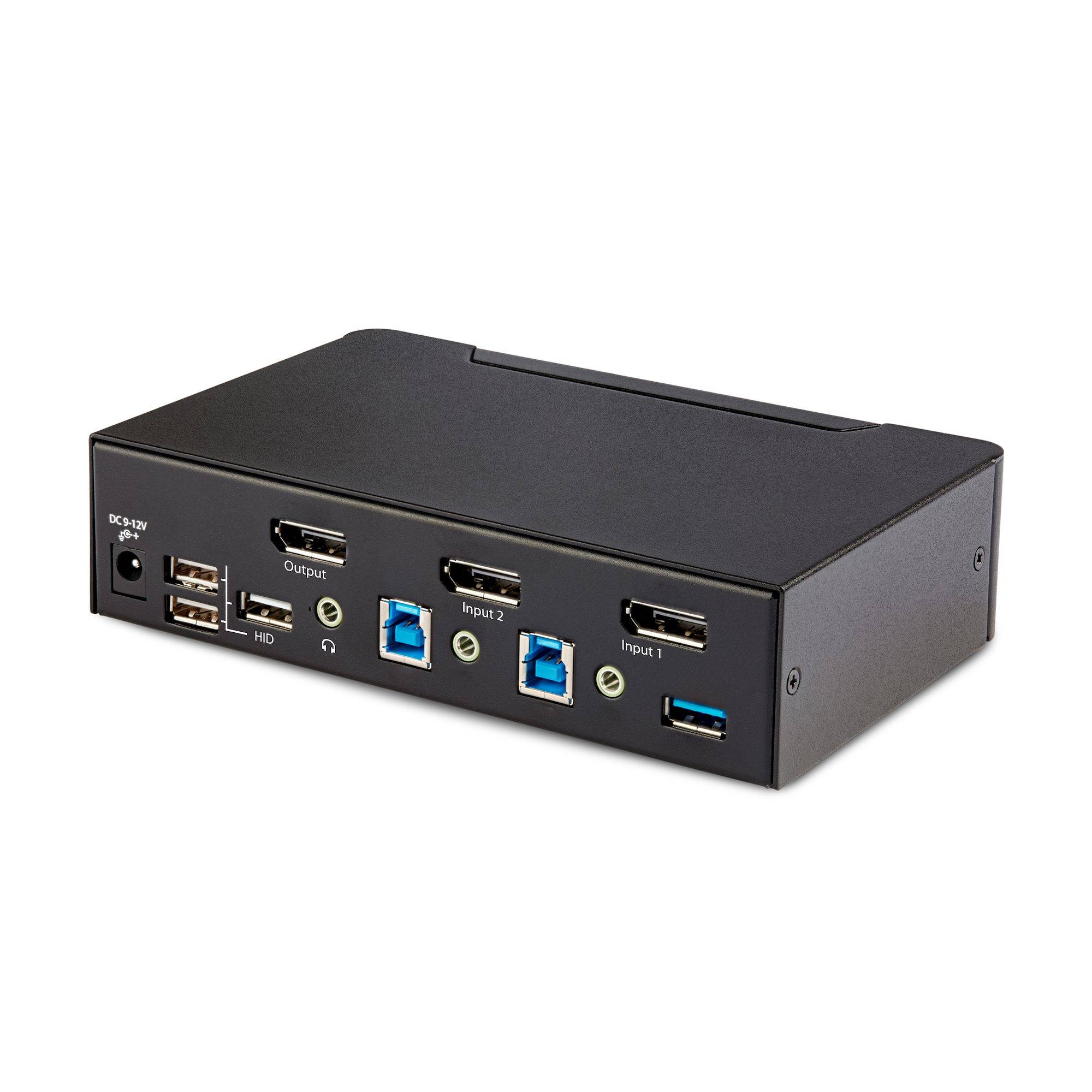 Rca Informatique - image du produit : 2-PORT DISPLAYPORT KVM SWITCH - 8K 60HZ HOTKEYS TAA COMPLIANT