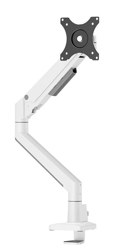 Rca Informatique - image du produit : NEXT SLIM DESK MOUNT SINGLE DISPLAY TOPFIX CLAMP/GROMM WHITE