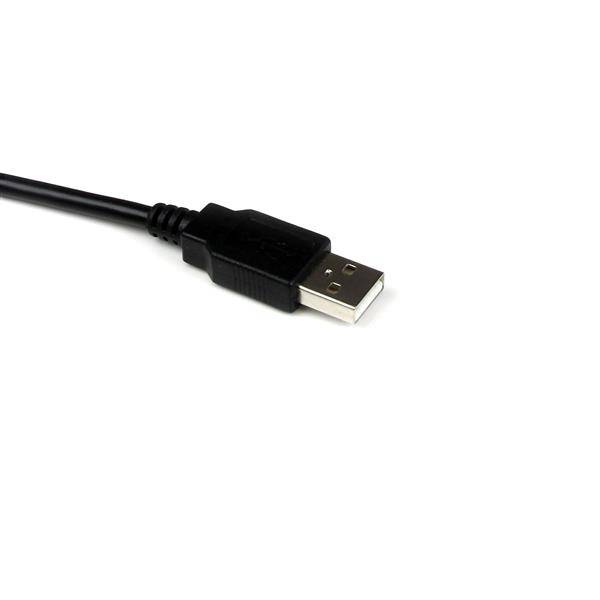 Rca Informatique - image du produit : CABLE DEXTENSION USB A VERS USB A - NOIR