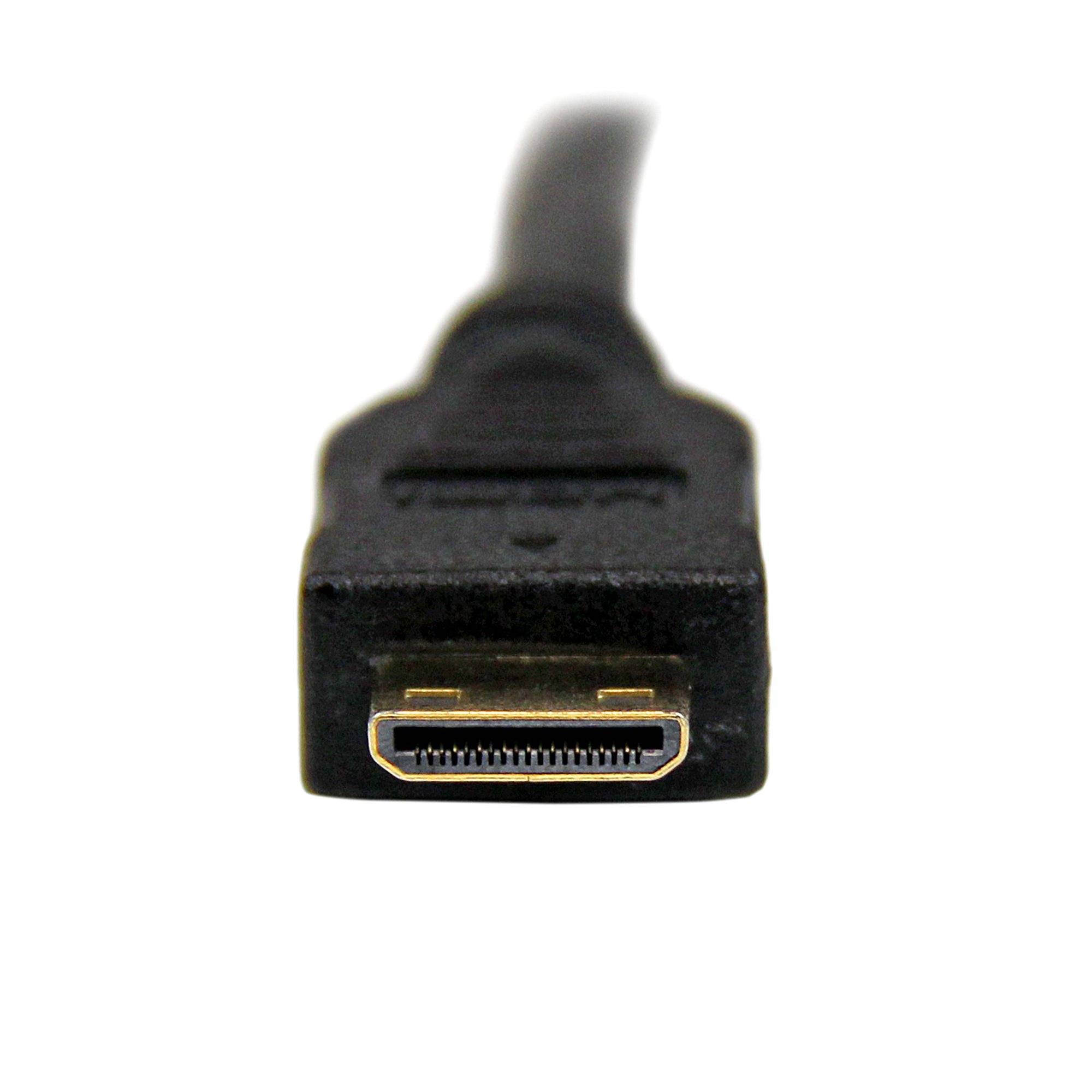 Rca Informatique - image du produit : CABLE ADAPTATEUR MINI HDMI VERS DVI-D MALE / MALE - 2 M