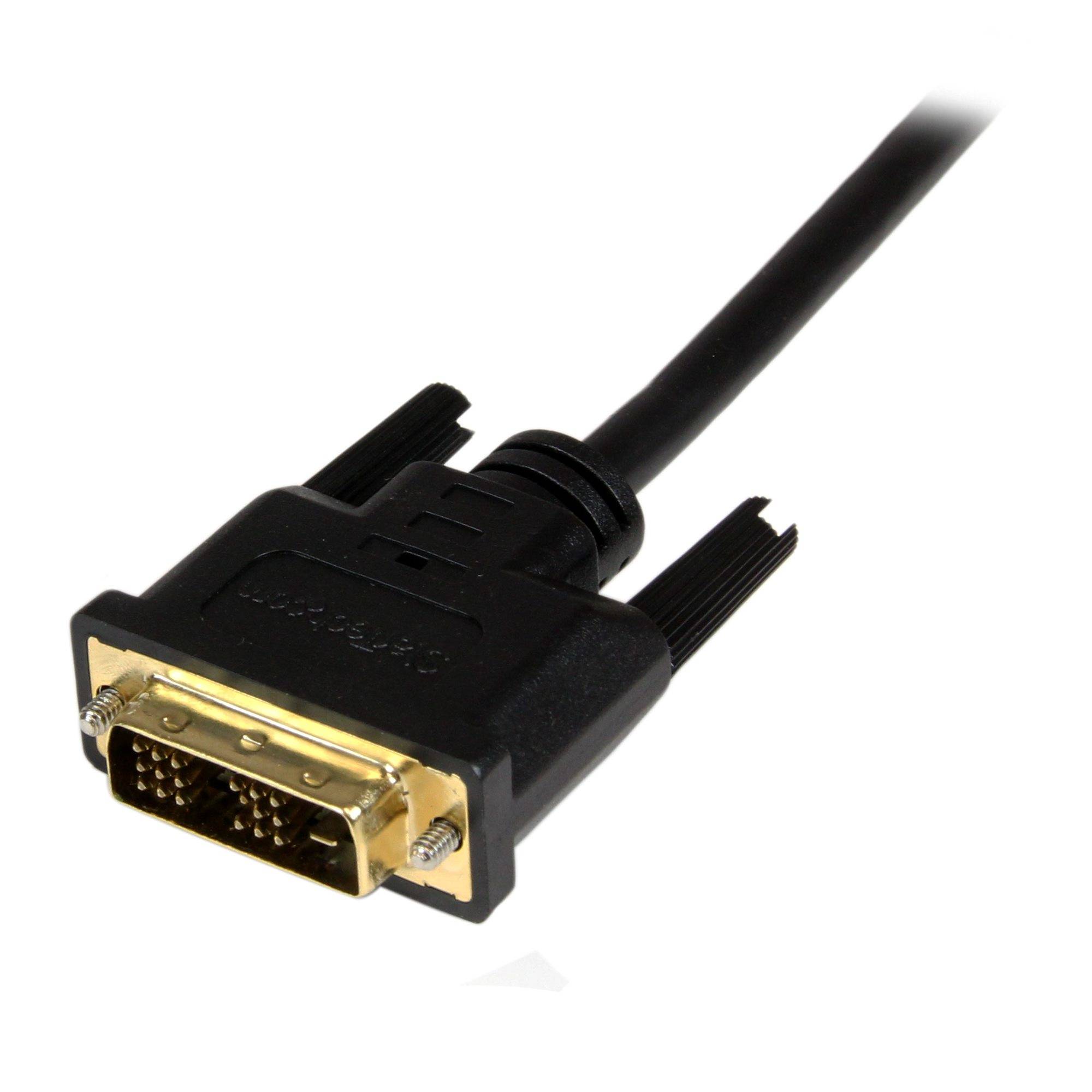 Rca Informatique - image du produit : CABLE ADAPTATEUR MINI HDMI VERS DVI-D MALE / MALE - 2 M