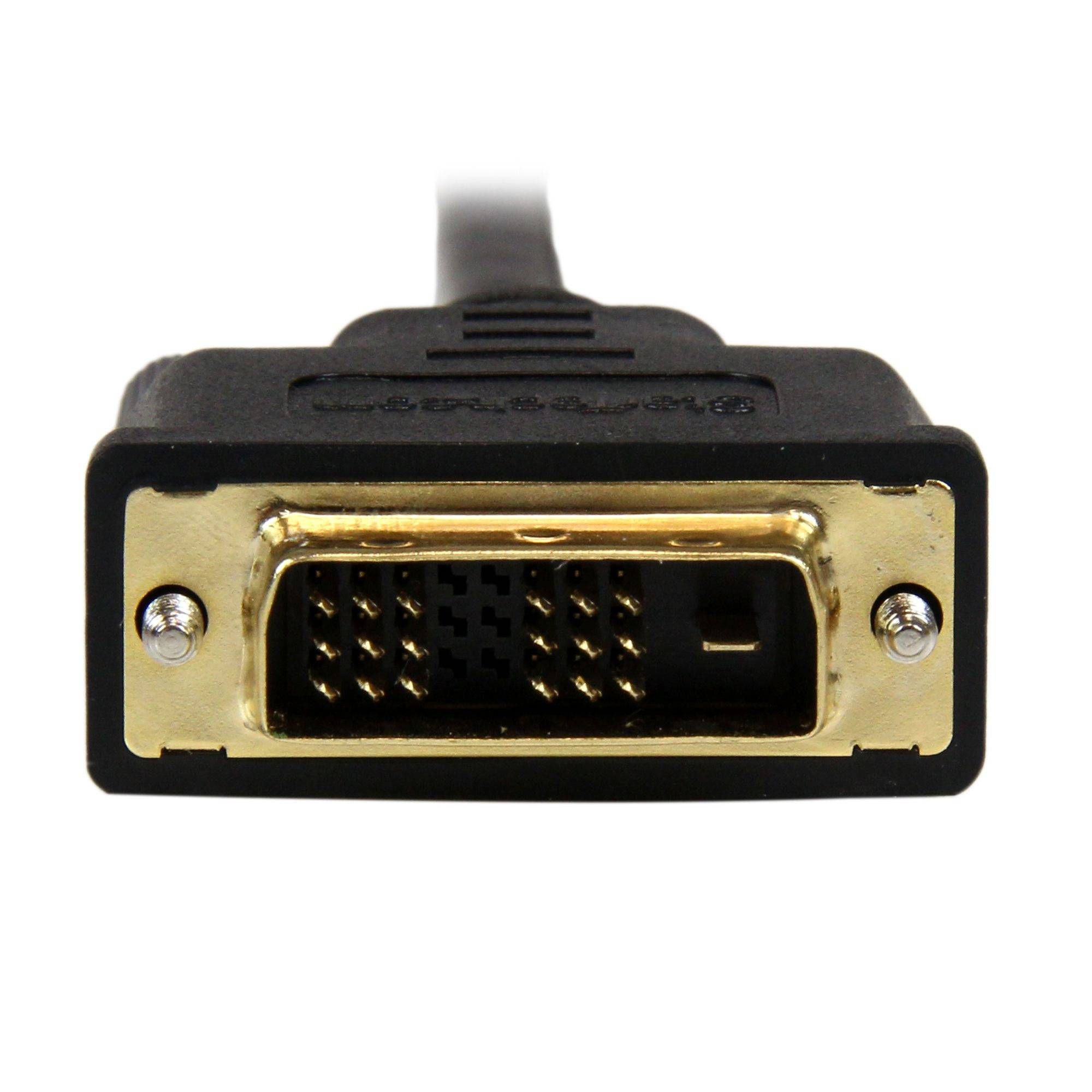 Rca Informatique - image du produit : CABLE ADAPTATEUR MICRO HDMI VERS DVI-D MALE / MALE - 2 M