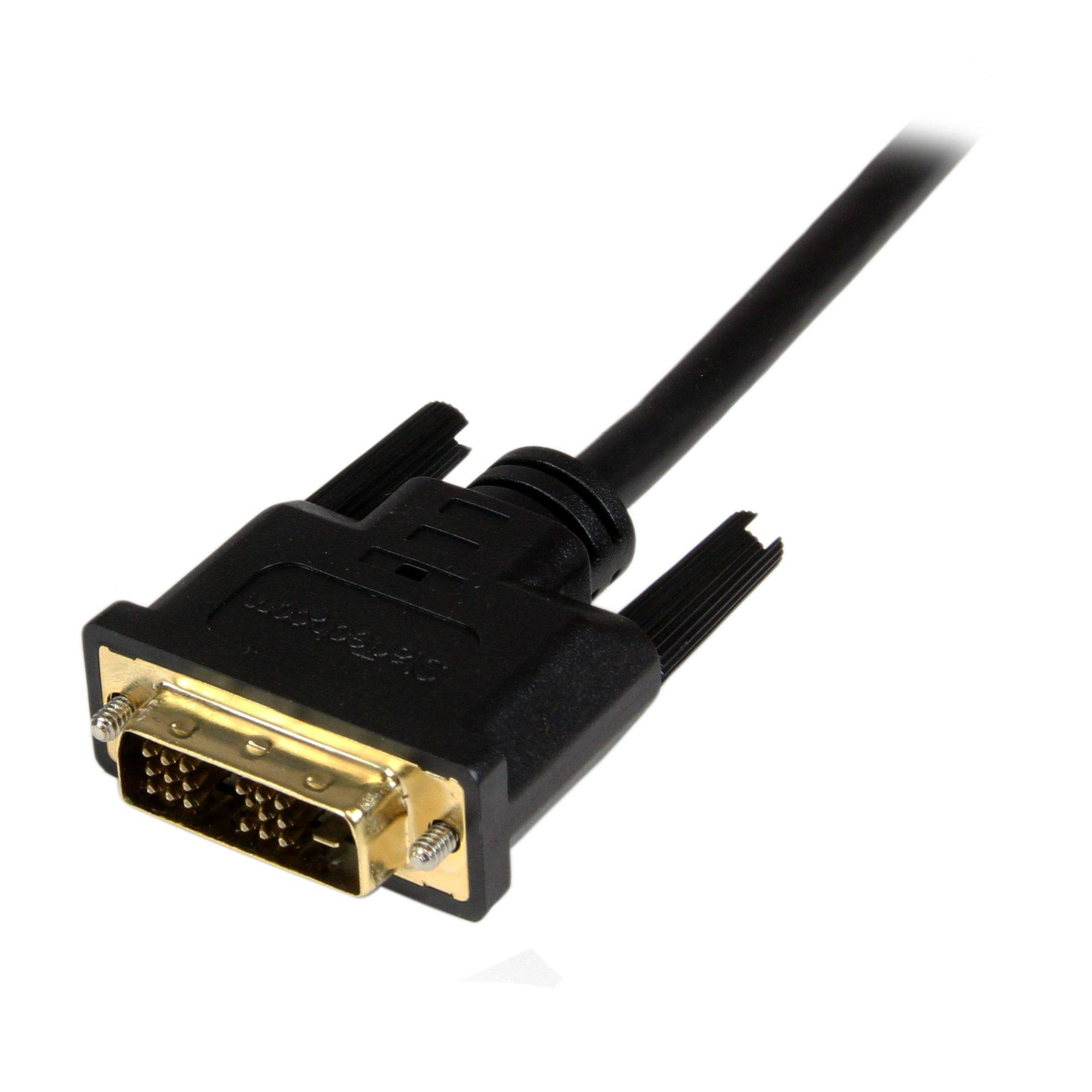 Rca Informatique - image du produit : CABLE ADAPTATEUR MICRO HDMI VERS DVI-D MALE / MALE - 2 M