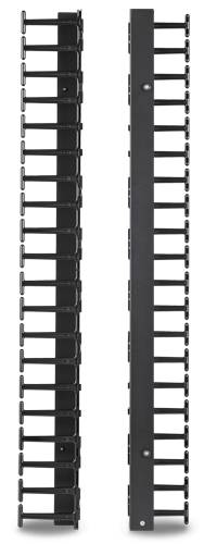 Rca Informatique - image du produit : VERTICAL CABLE MANAGER FOR SX 600MM 42U QTY. 2