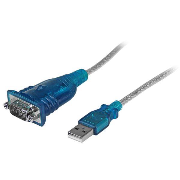 Rca Informatique - Image du produit : CABLE ADAPTATEUR USB VERS SERIE DB9 RS232 - MALE VERS MALE