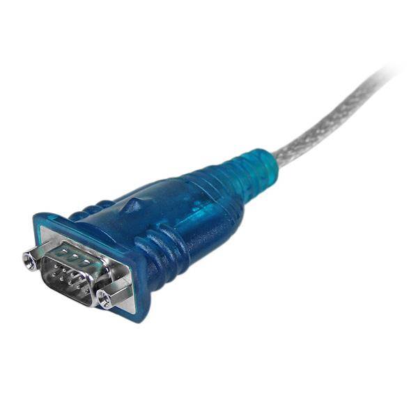 Rca Informatique - image du produit : CABLE ADAPTATEUR USB VERS SERIE DB9 RS232 - MALE VERS MALE